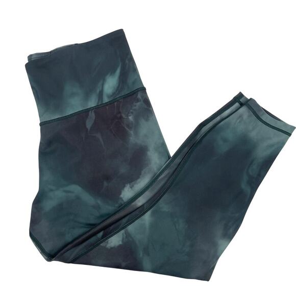 Athleta Elation Printed 7/8 Tight Legging in Marine Plus Size Women's 1X - Picture 3 of 7